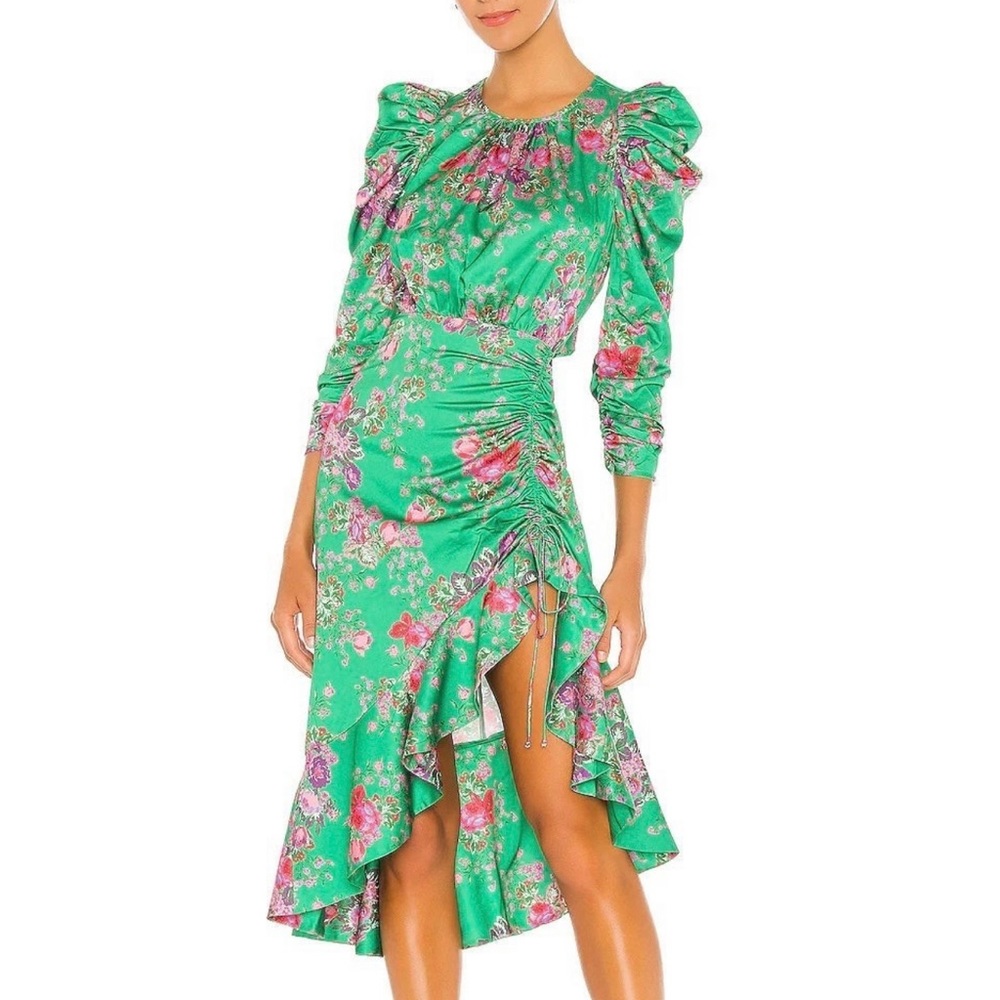 For love and lemons Ross Floral Midi Dress 2X NEW
